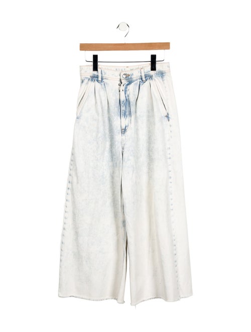 MM6 Maison Margiela High-Rise Wide Leg Jeans