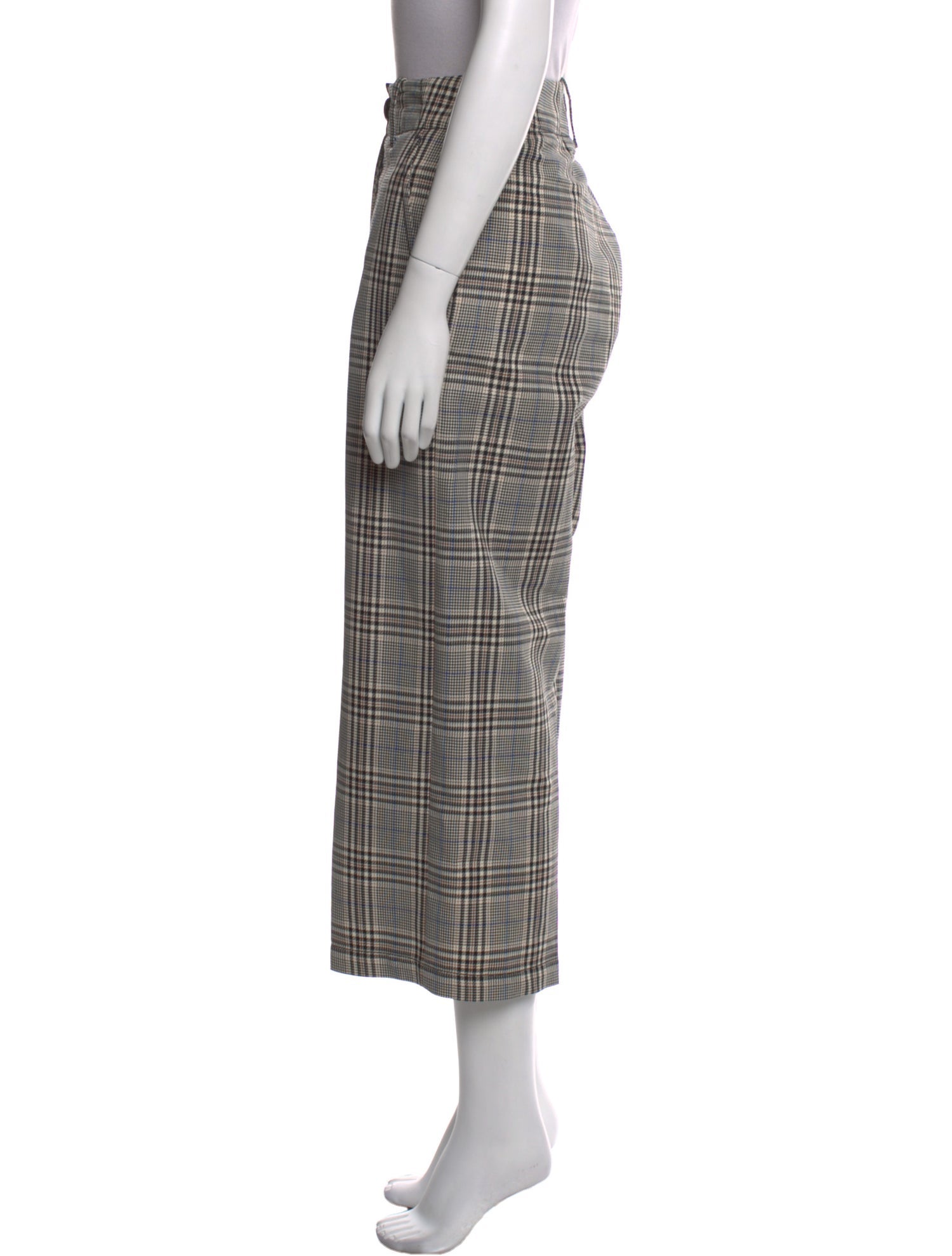 MM6 Maison Margiela Wool Wide Leg Pants