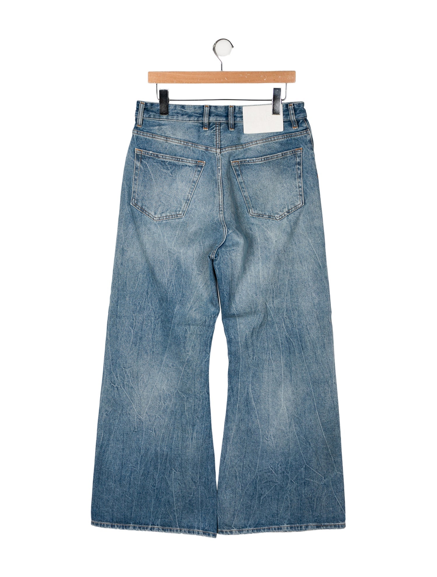MM6 Maison Margiela High-Rise Wide Leg Jeans