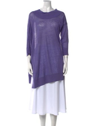 MM6 Maison Margiela Linen Crew Neck Sweater