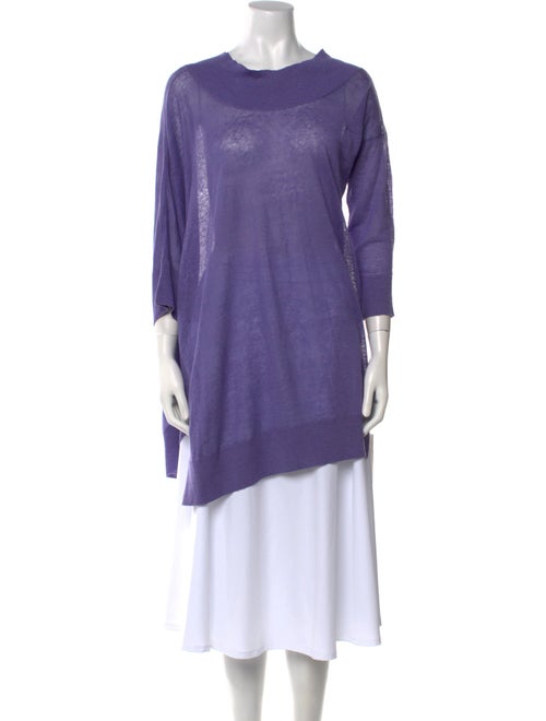 MM6 Maison Margiela Linen Crew Neck Sweater