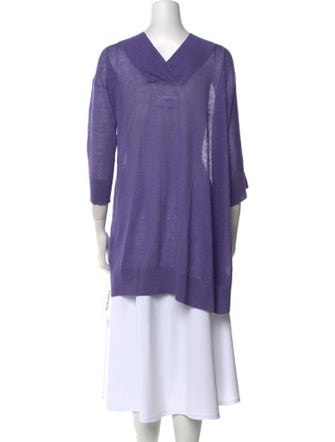 MM6 Maison Margiela Linen Crew Neck Sweater