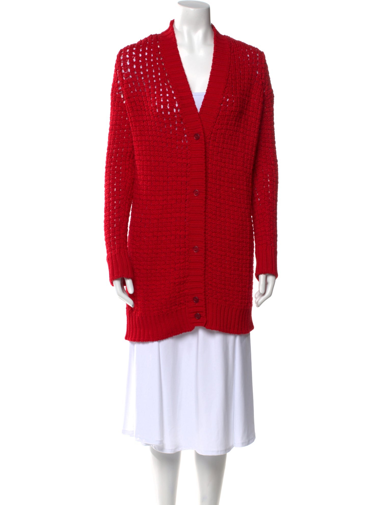 MM6 Maison Margiela Wool V-Neck Sweater