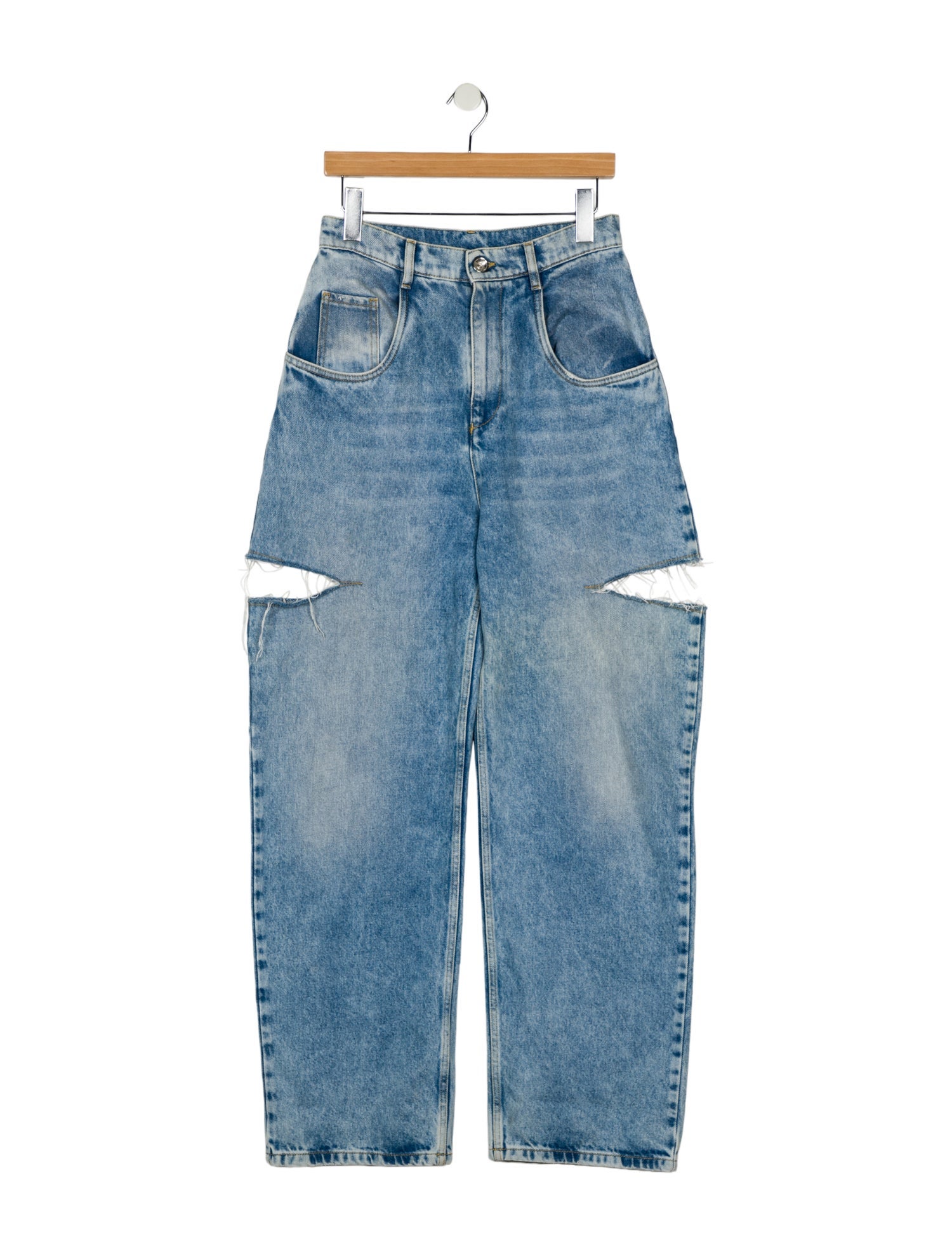 MM6 Maison Margiela High-Rise Wide Leg Jeans