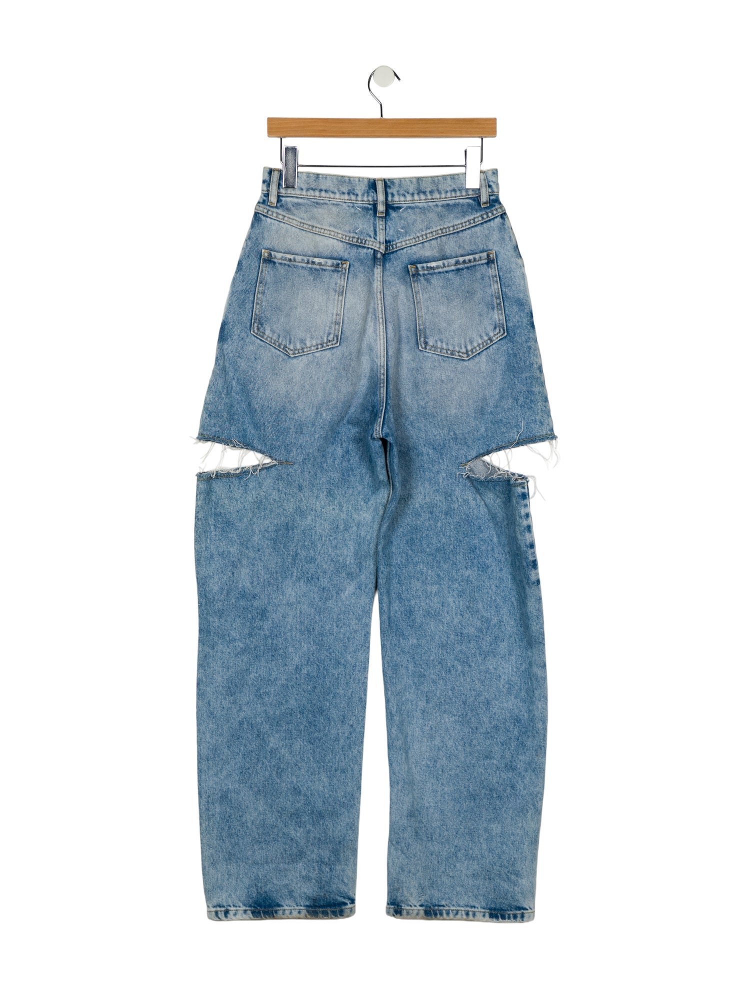 MM6 Maison Margiela High-Rise Wide Leg Jeans