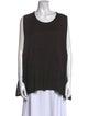 MM6 Maison Margiela Scoop Neck Sleeveless Top