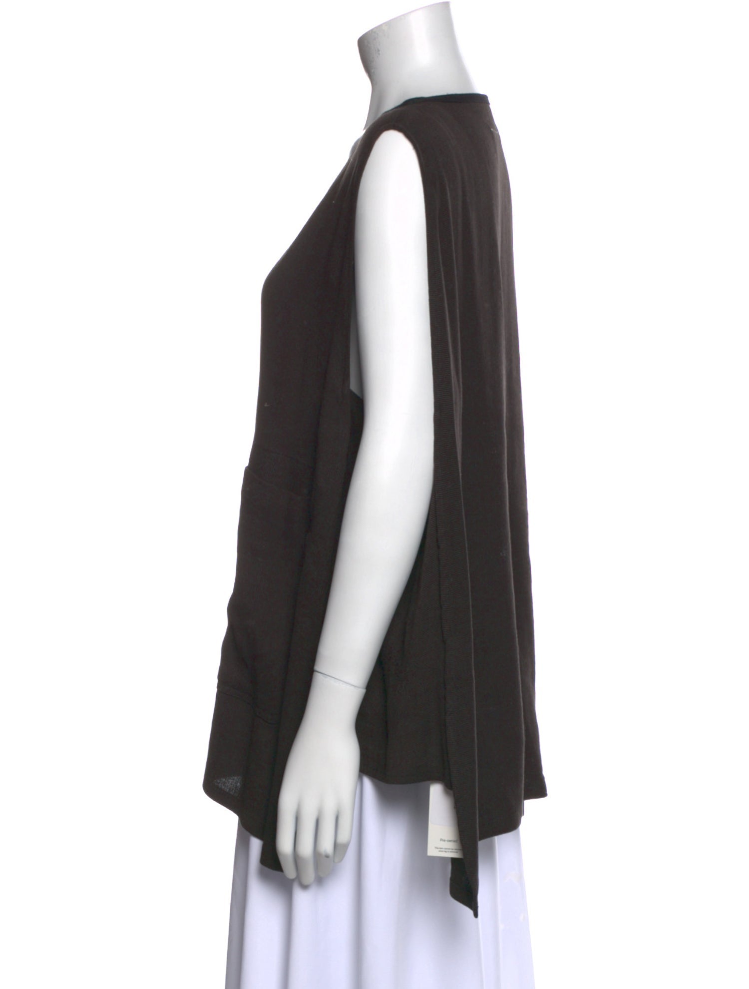 MM6 Maison Margiela Scoop Neck Sleeveless Top