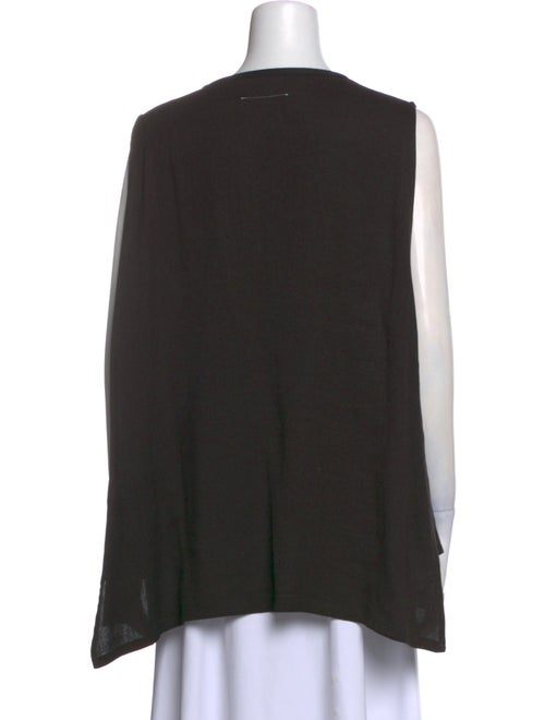 MM6 Maison Margiela Scoop Neck Sleeveless Top