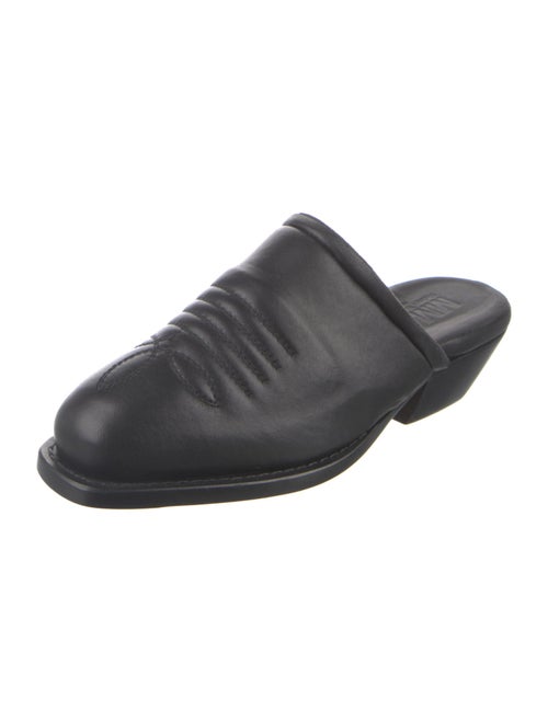 MM6 Maison Margiela Leather Mules