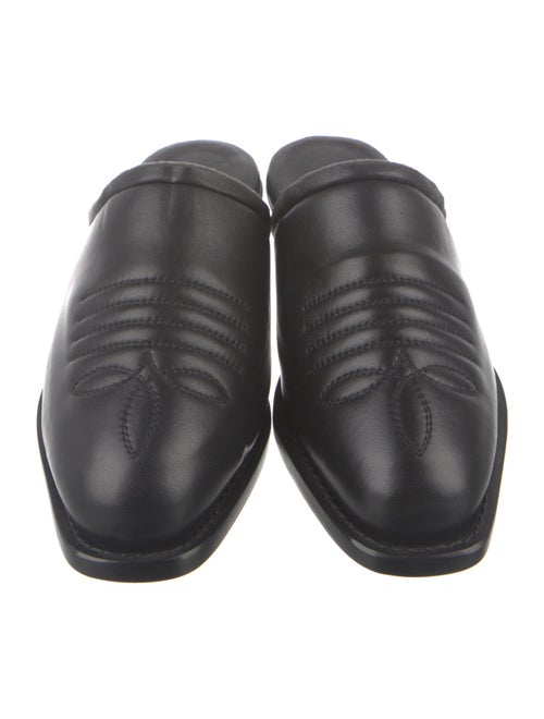 MM6 Maison Margiela Leather Mules