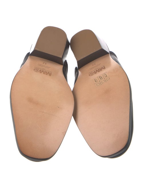 MM6 Maison Margiela Leather Mules