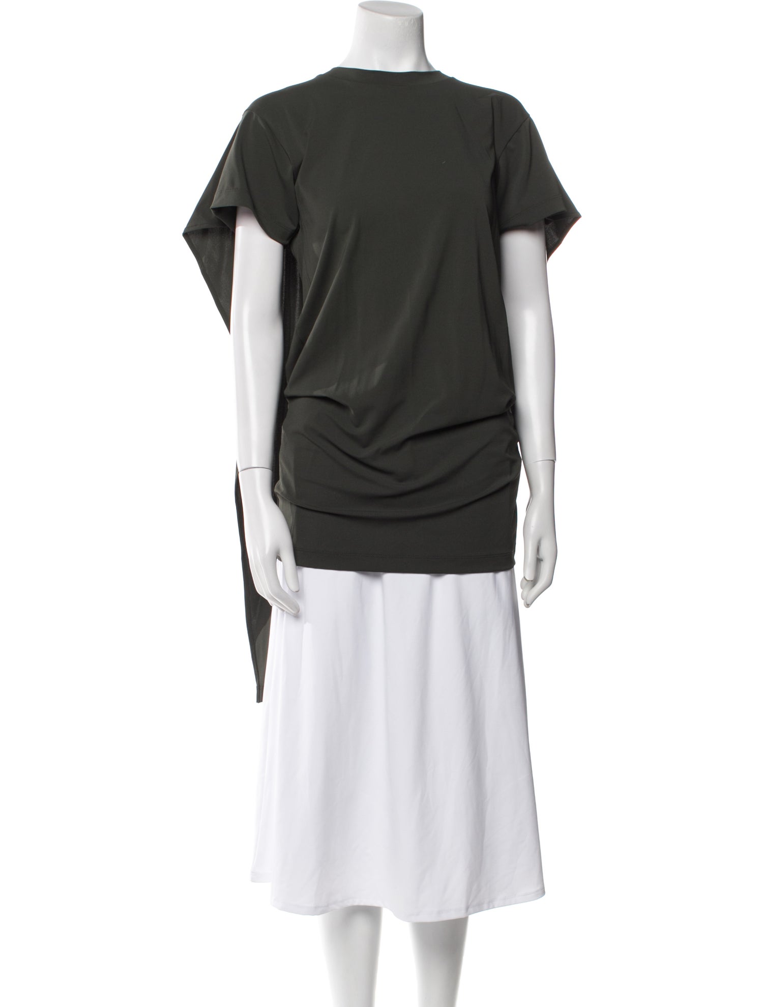 MM6 Maison Margiela Bateau Neckline Short Sleeve T-Shirt w/ Tags