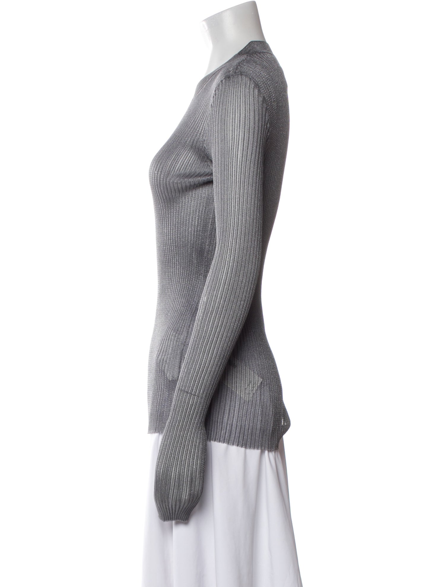 MM6 Maison Margiela Crew Neck Long Sleeve Top