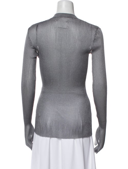 MM6 Maison Margiela Crew Neck Long Sleeve Top