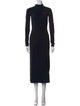 MM6 Maison Margiela Turtleneck Long Dress