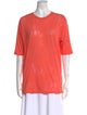 MM6 Maison Margiela Crew Neck Short Sleeve T-Shirt