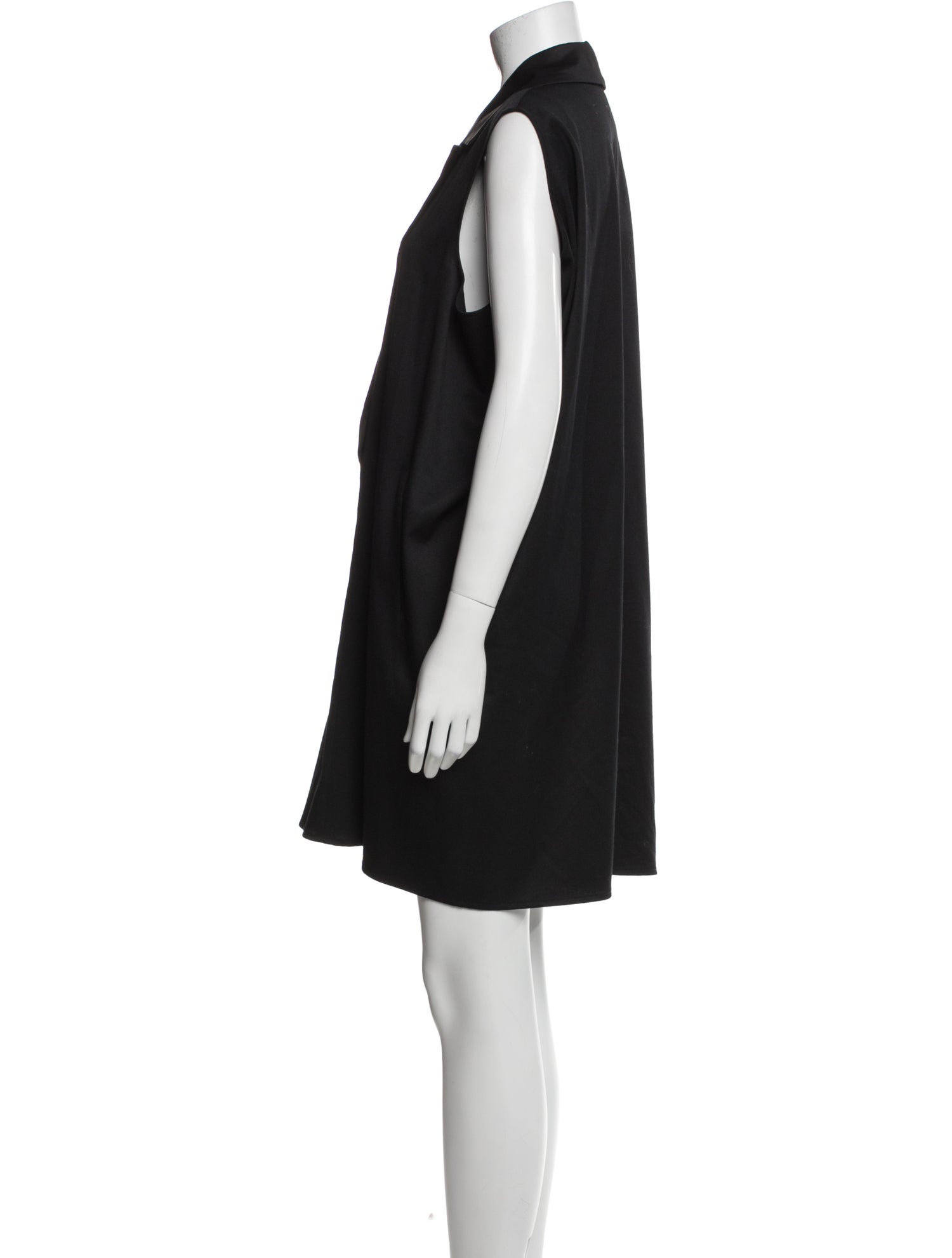 MM6 Maison Margiela V-Neck Mini Dress