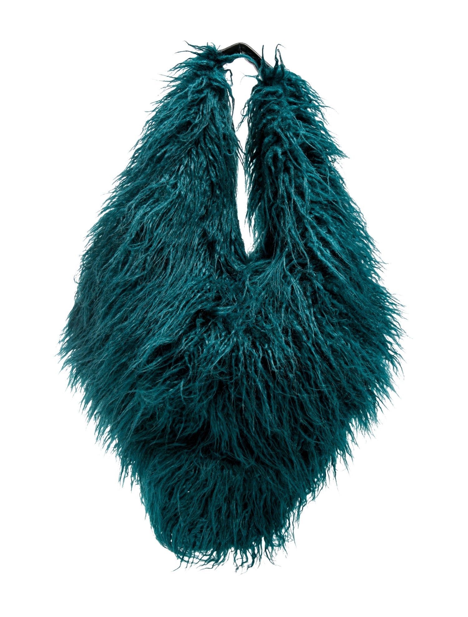 MM6 Maison Margiela Shearling Evening Bag