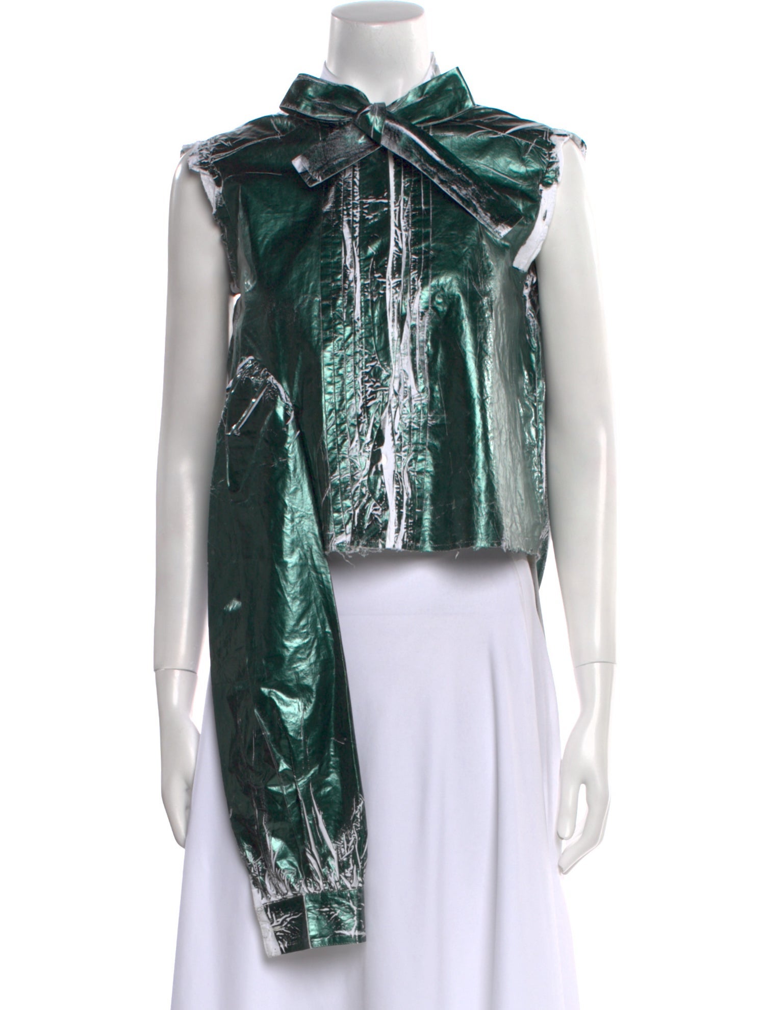 MM6 Maison Margiela Mock Neck Sleeveless Top w/ Tags