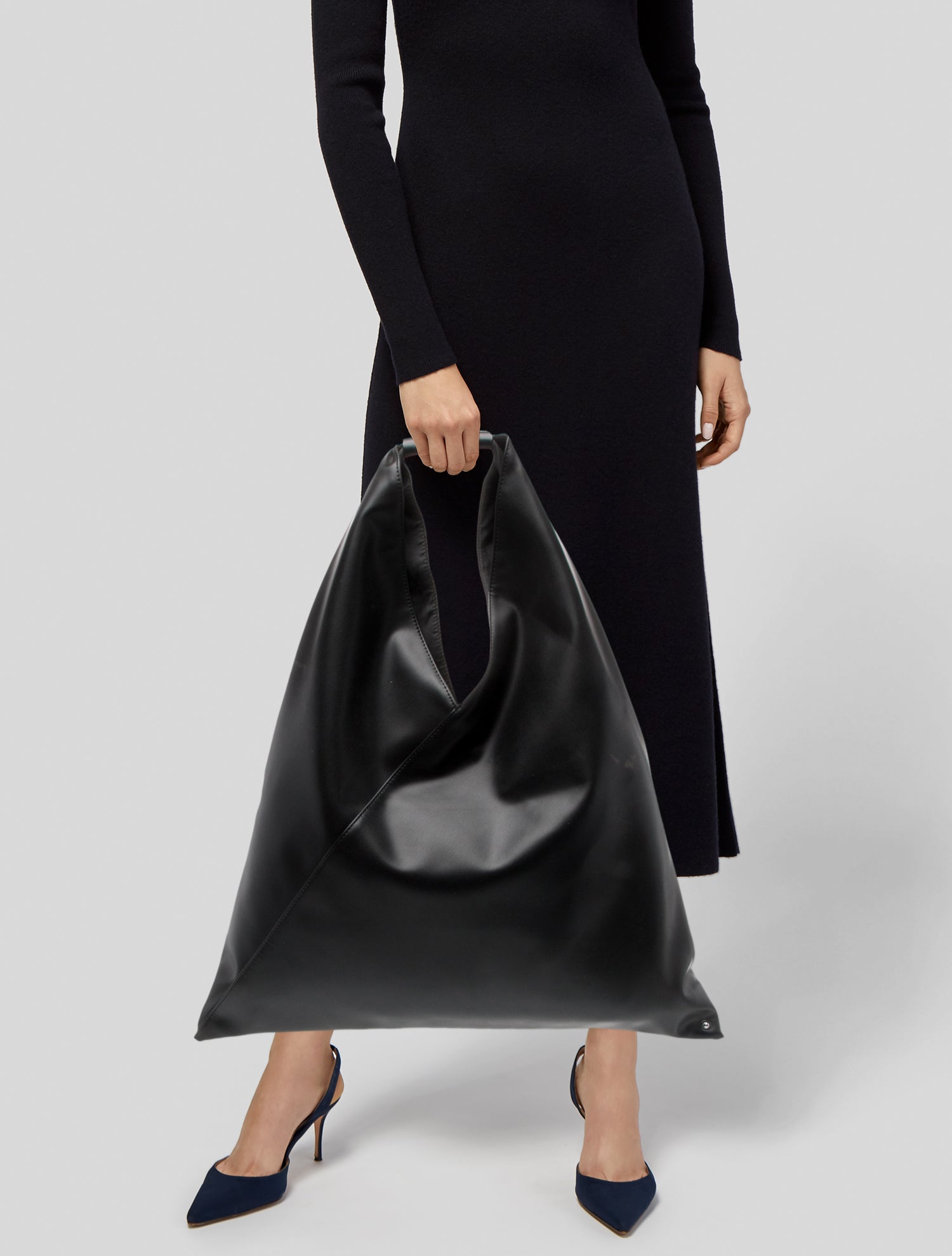 MM6 Maison Margiela Leather Hobo