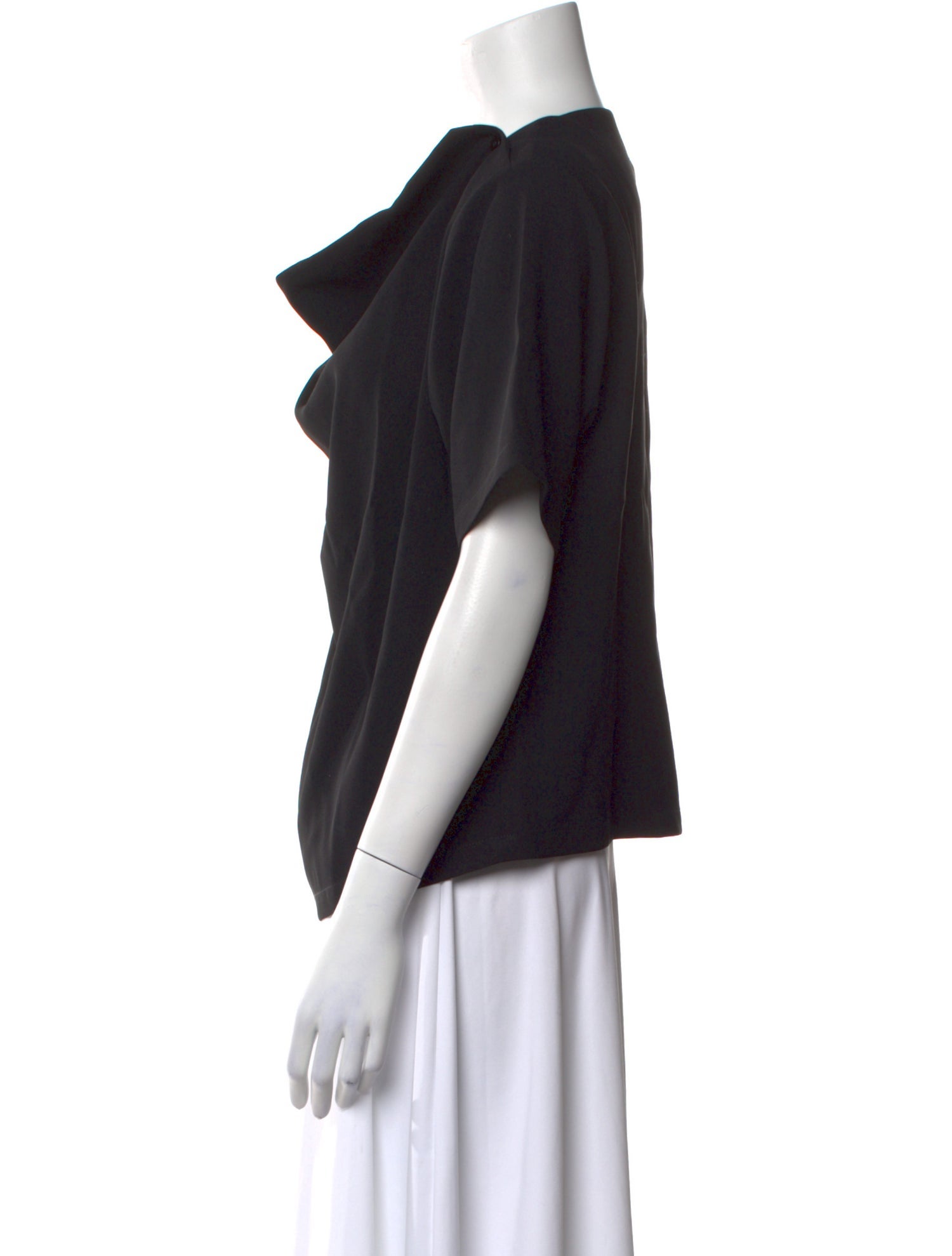 MM6 Maison Margiela Cowl Neck Short Sleeve Top w/ Tags
