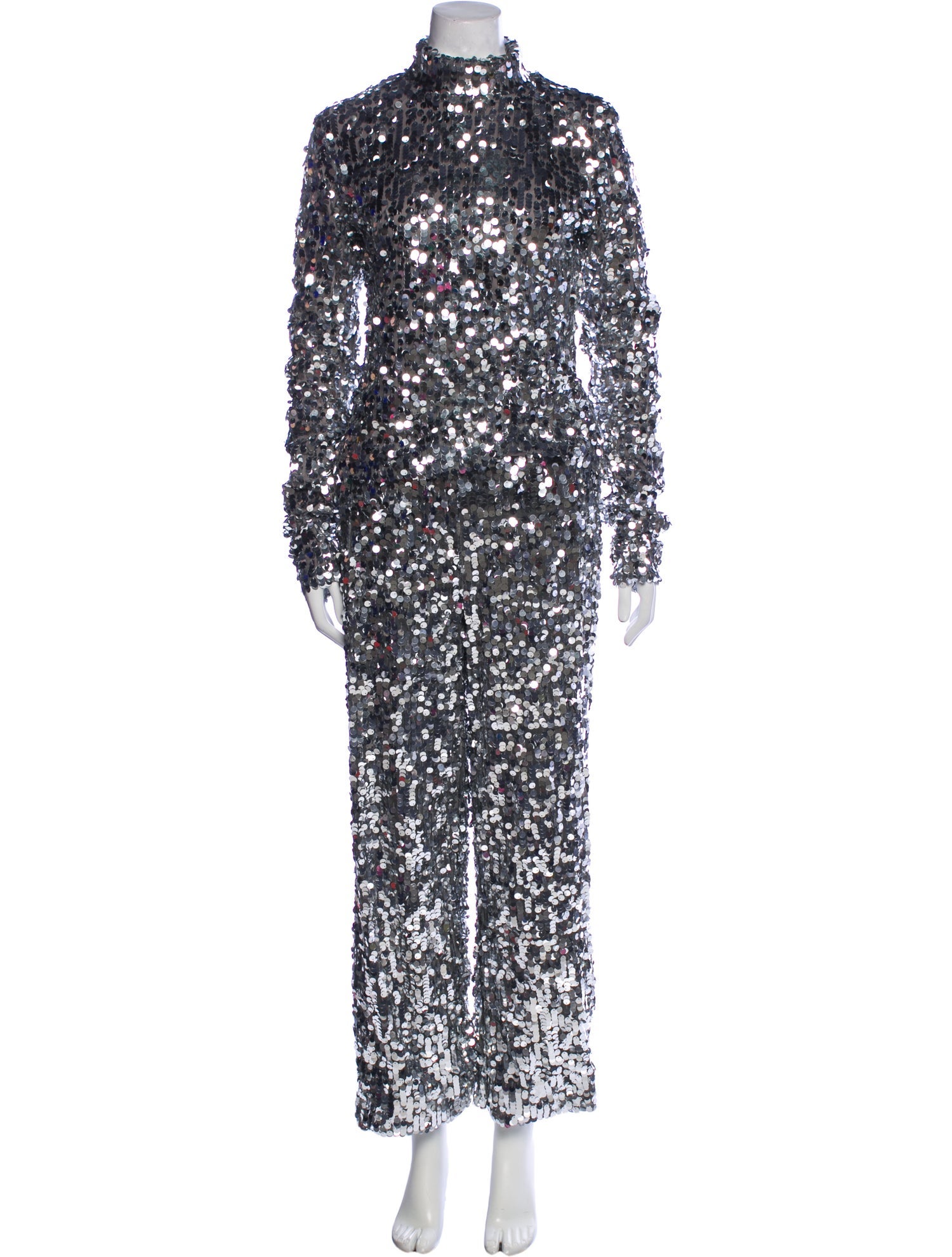 MM6 Maison Margiela Sequin Sequin Embellishments Pant Set