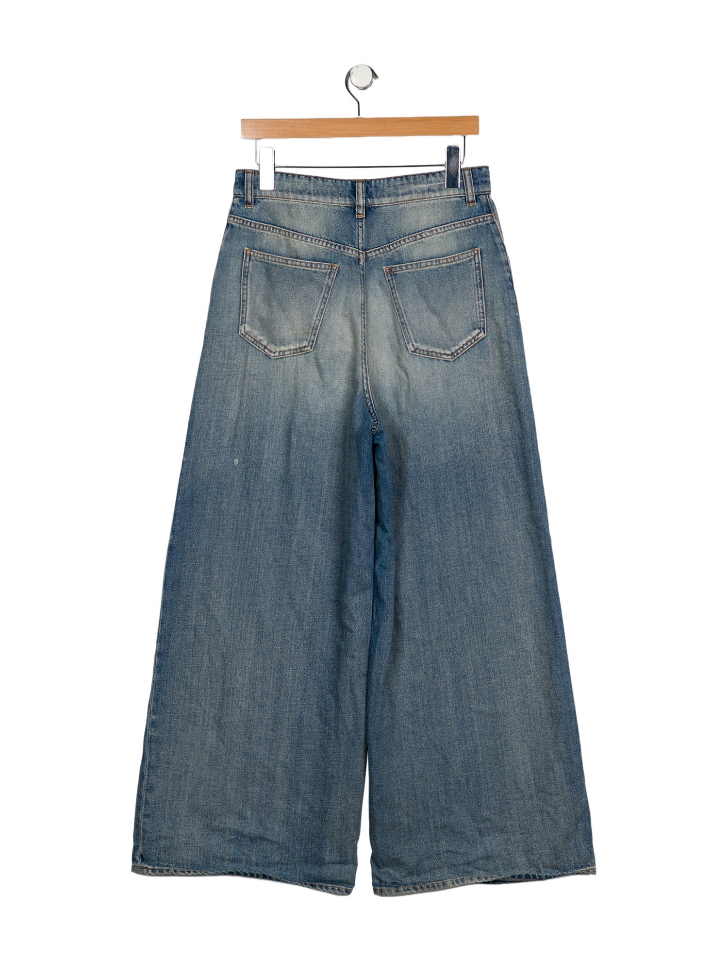 MM6 Maison Margiela High-Rise Wide Leg Jeans
