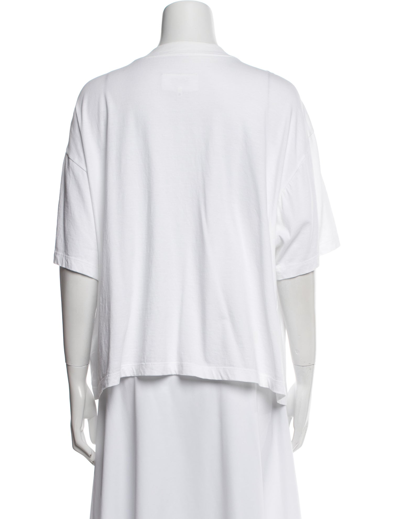 MM6 Maison Margiela V-Neck Short Sleeve Blouse