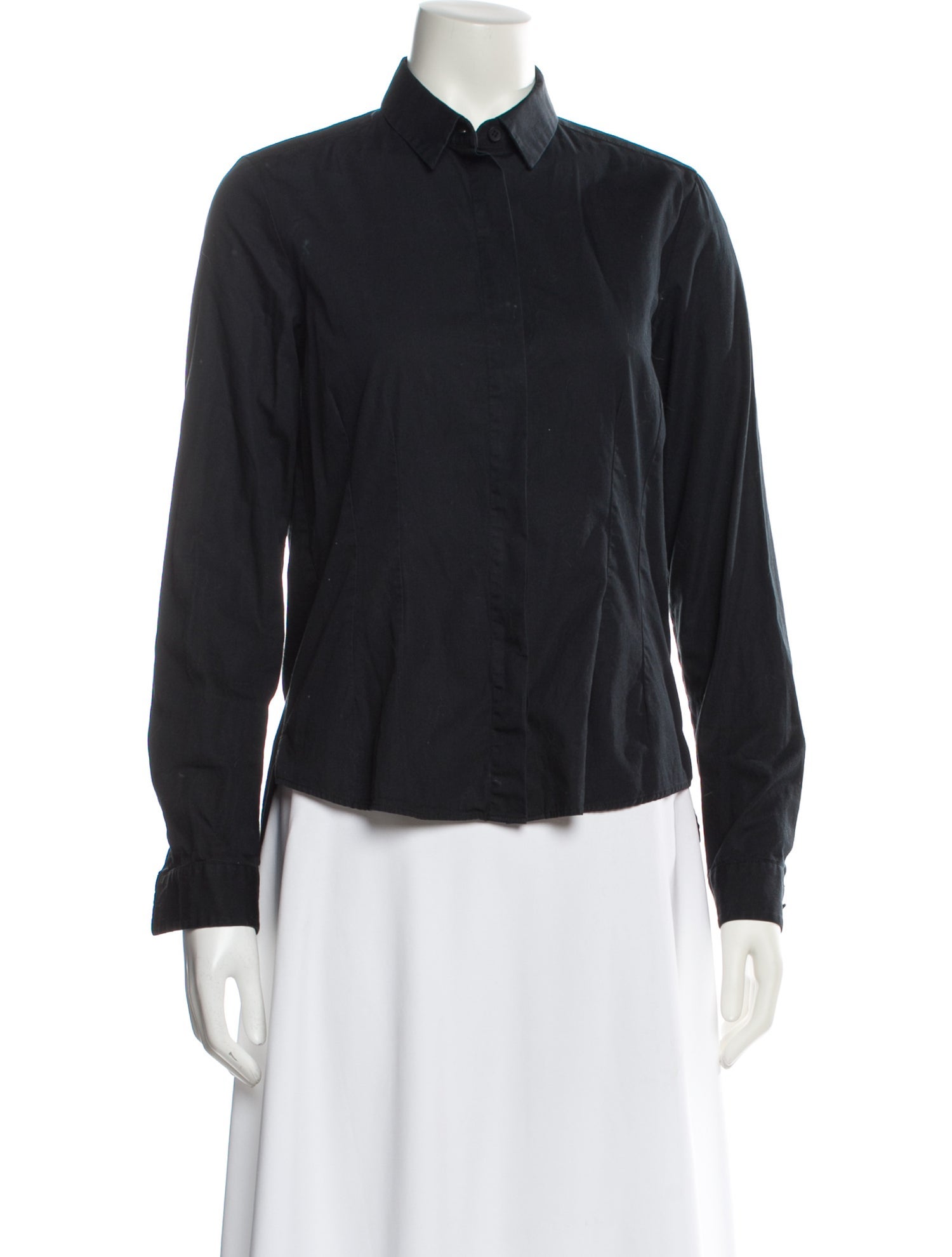 MM6 Maison Margiela Long Sleeve Button-Up Top