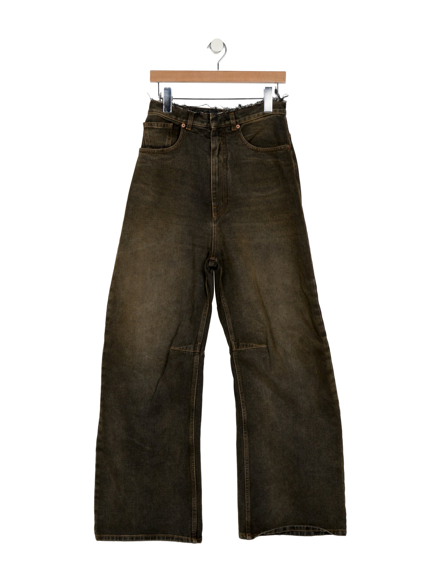 MM6 Maison Margiela High-Rise Wide Leg Jeans