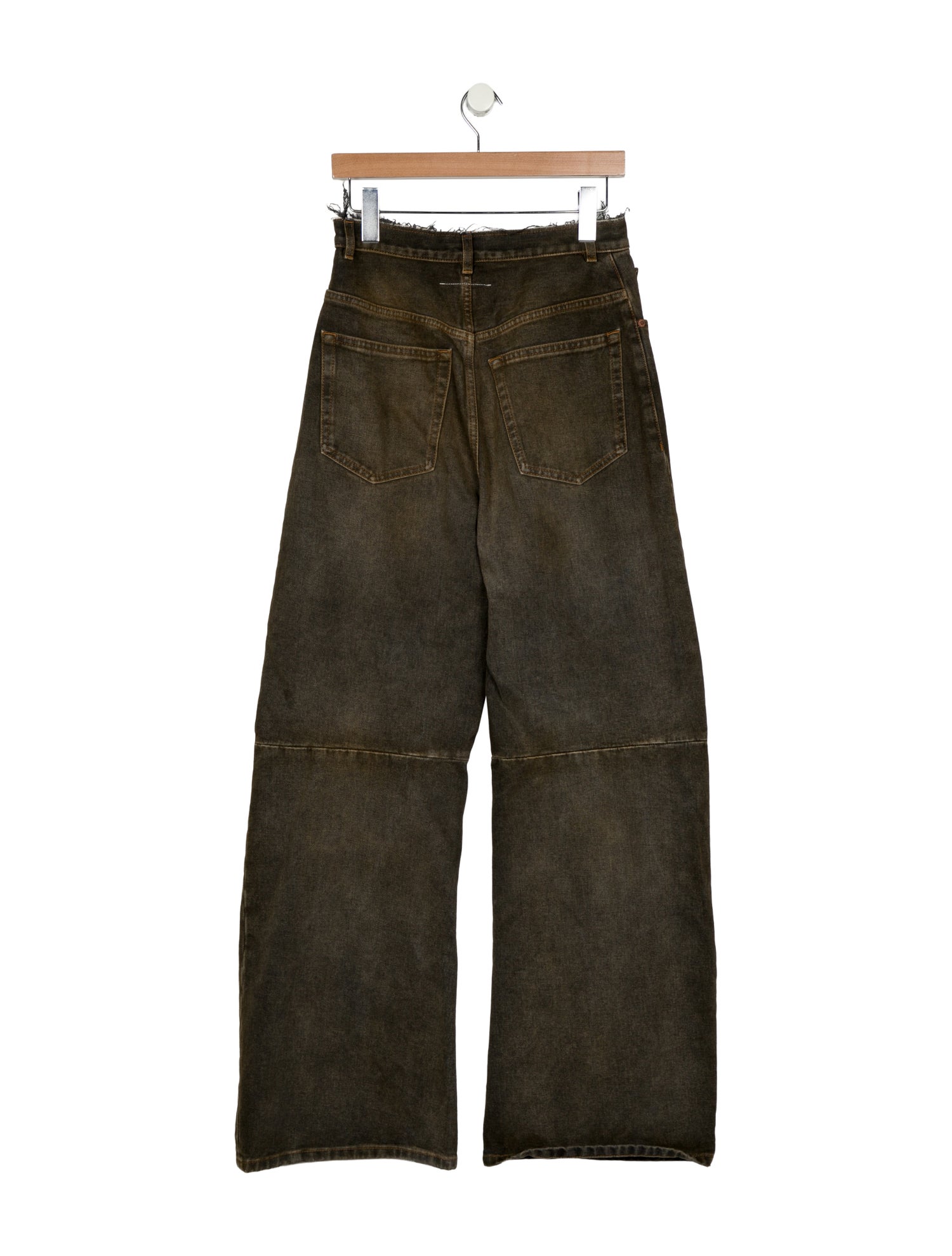 MM6 Maison Margiela High-Rise Wide Leg Jeans