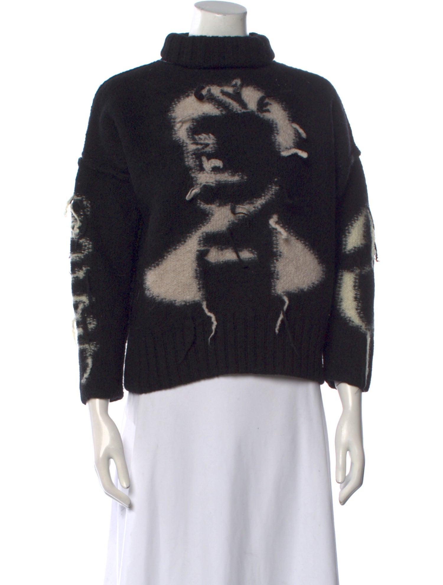 MM6 Maison Margiela Wool Printed Sweater