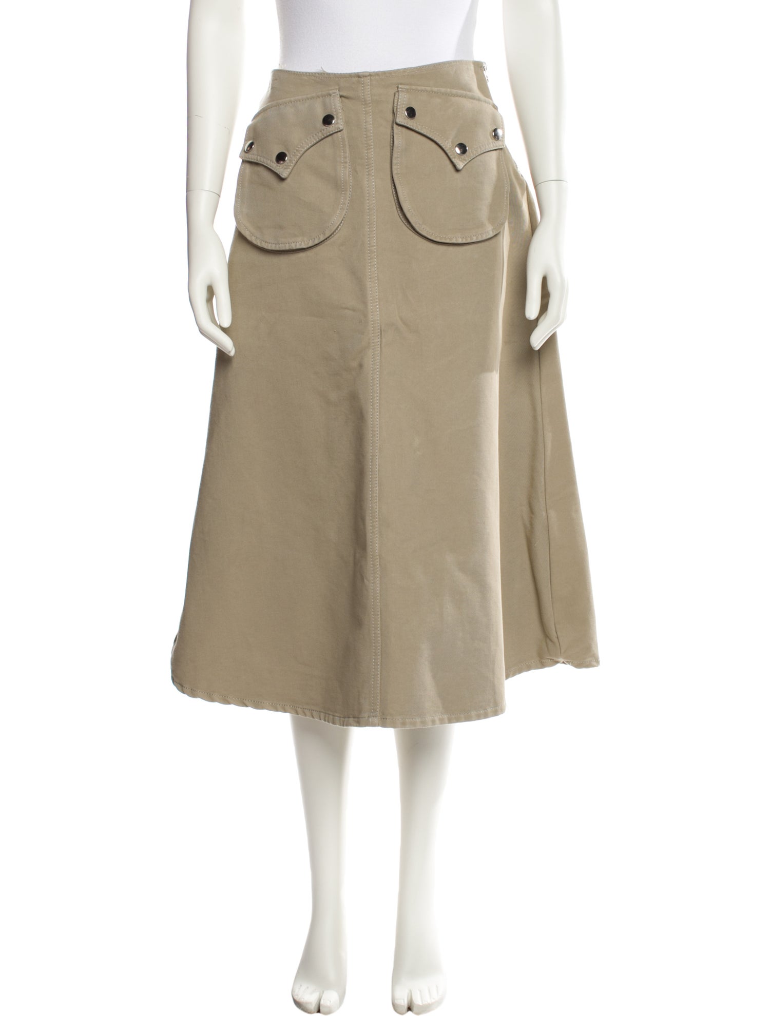 MM6 Maison Margiela Midi Length Skirt