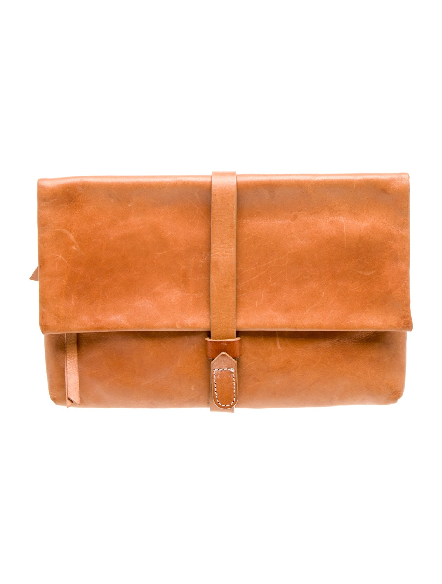 MM6 Maison Margiela Leather Clutch