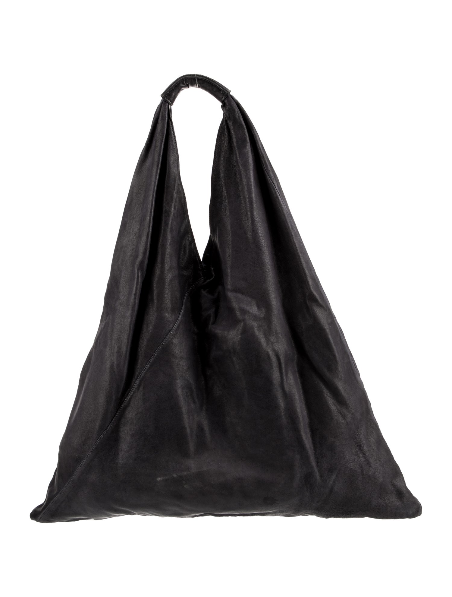MM6 Maison Margiela Leather Top Handle Bag