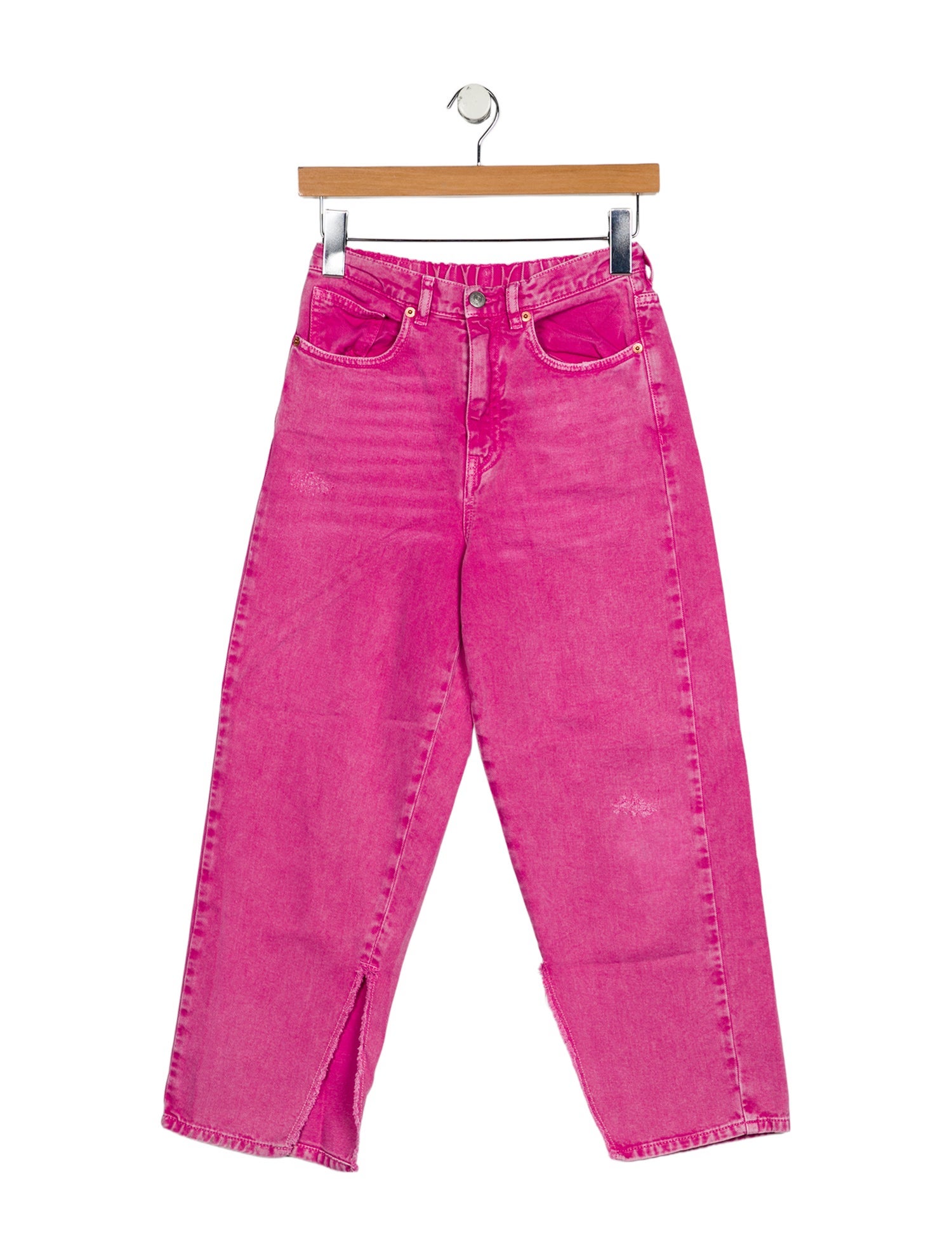 MM6 Maison Margiela Girls' High Rise Distressed Pants