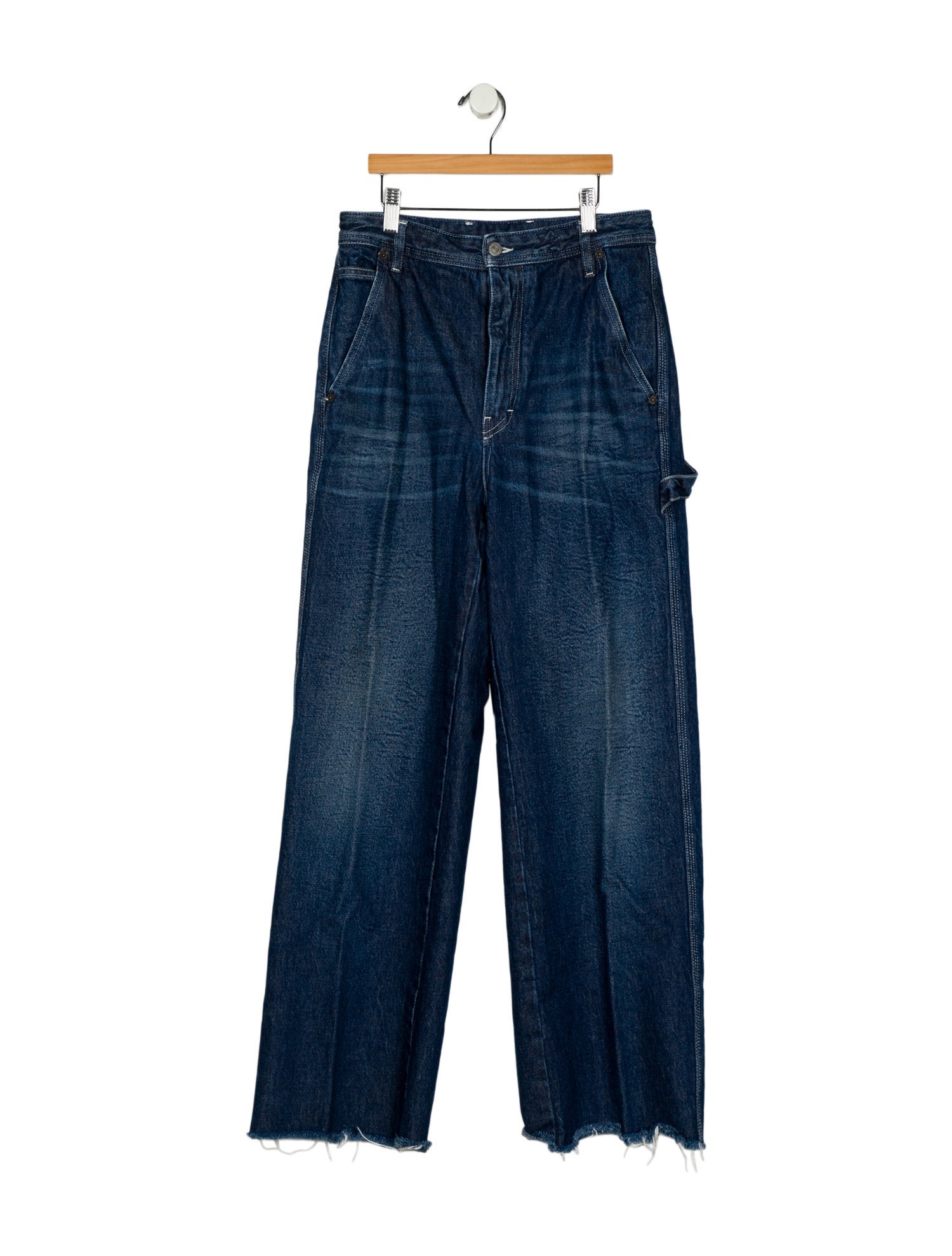 MM6 Maison Margiela High-Rise Wide Leg Jeans