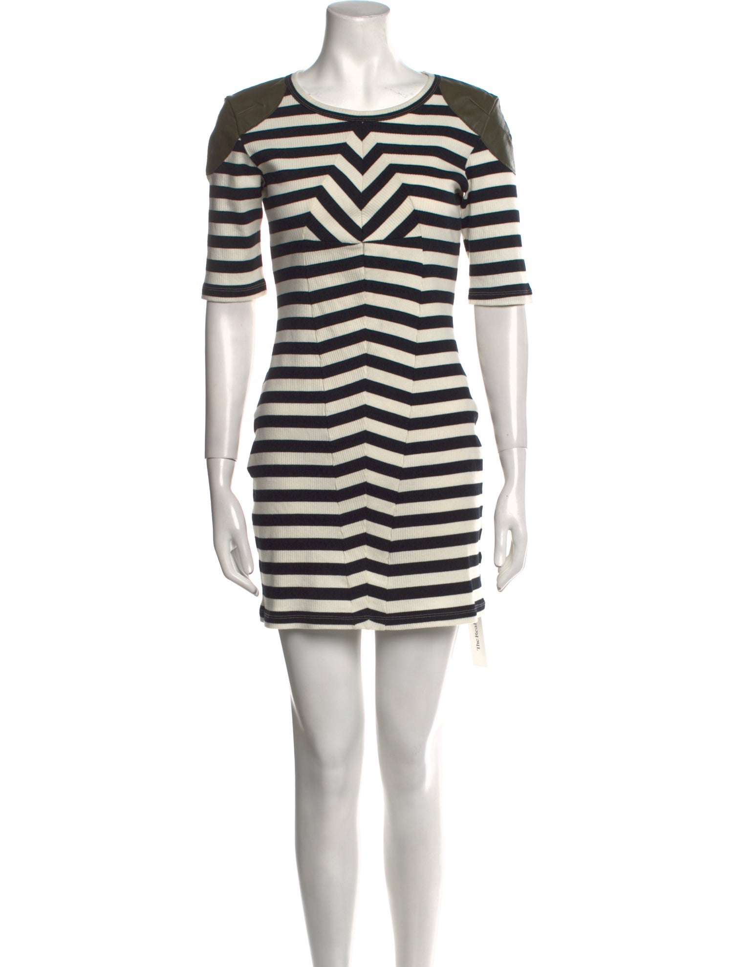 MM6 Maison Margiela Striped Mini Dress