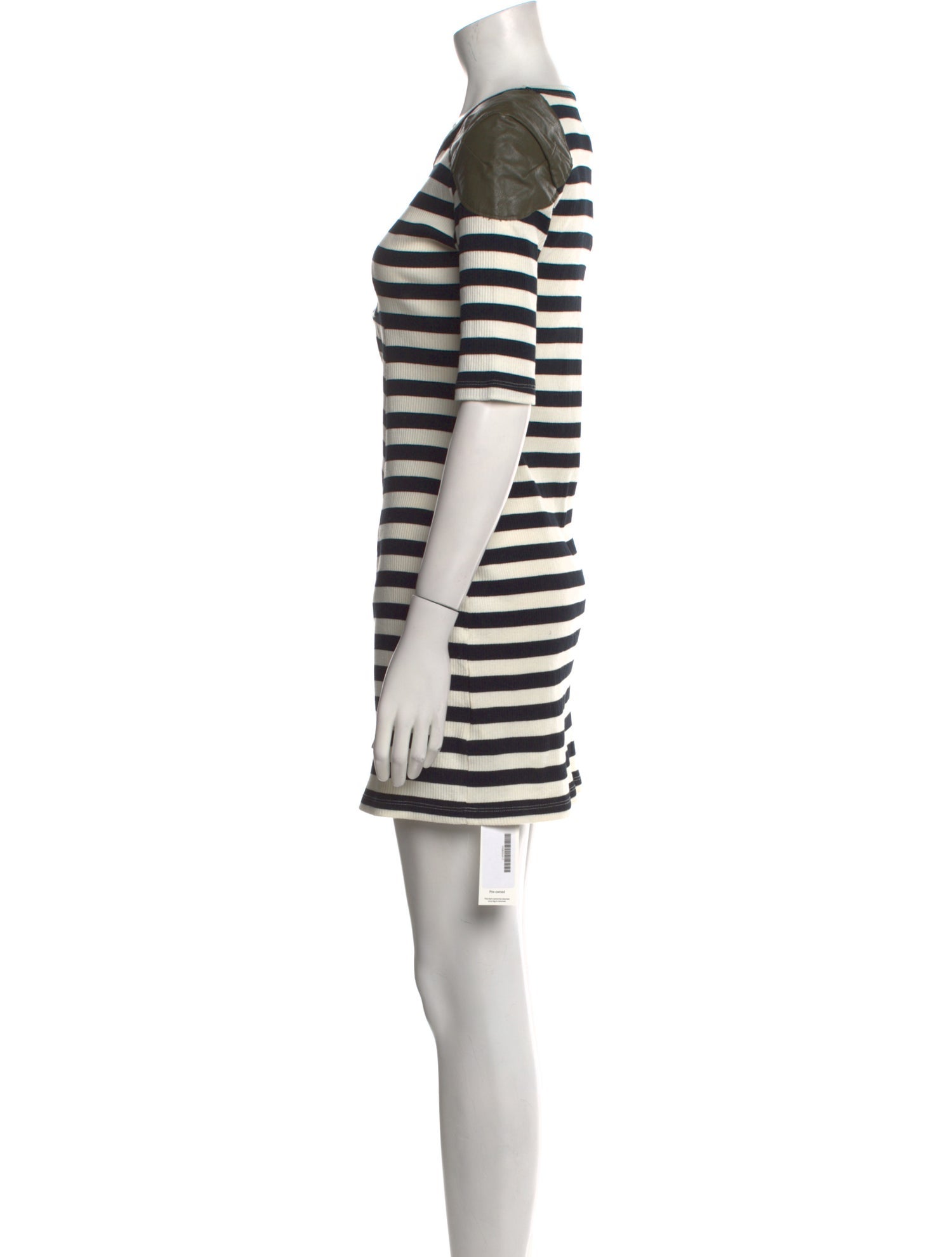 MM6 Maison Margiela Striped Mini Dress