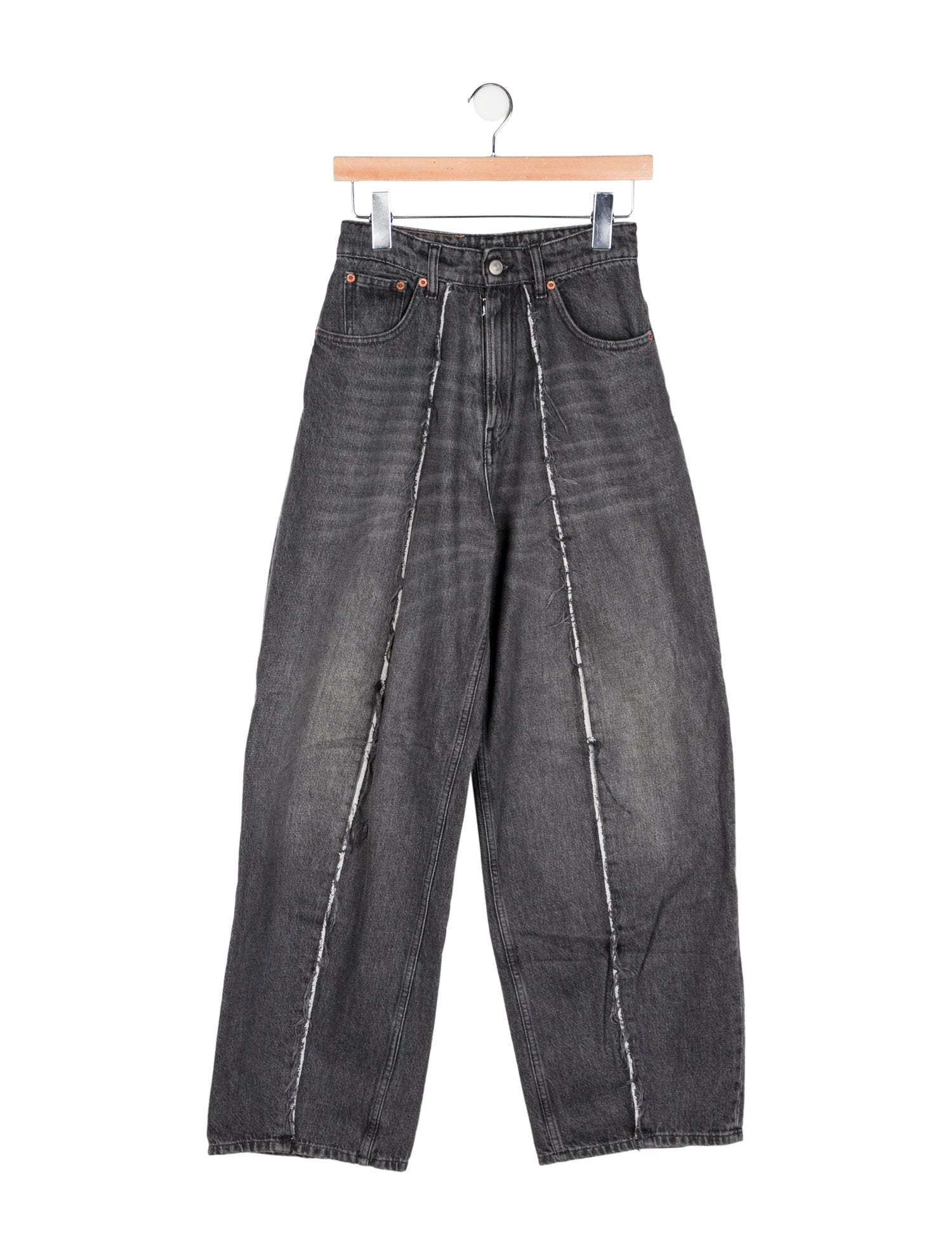 MM6 Maison Margiela High-Rise Wide Leg Jeans