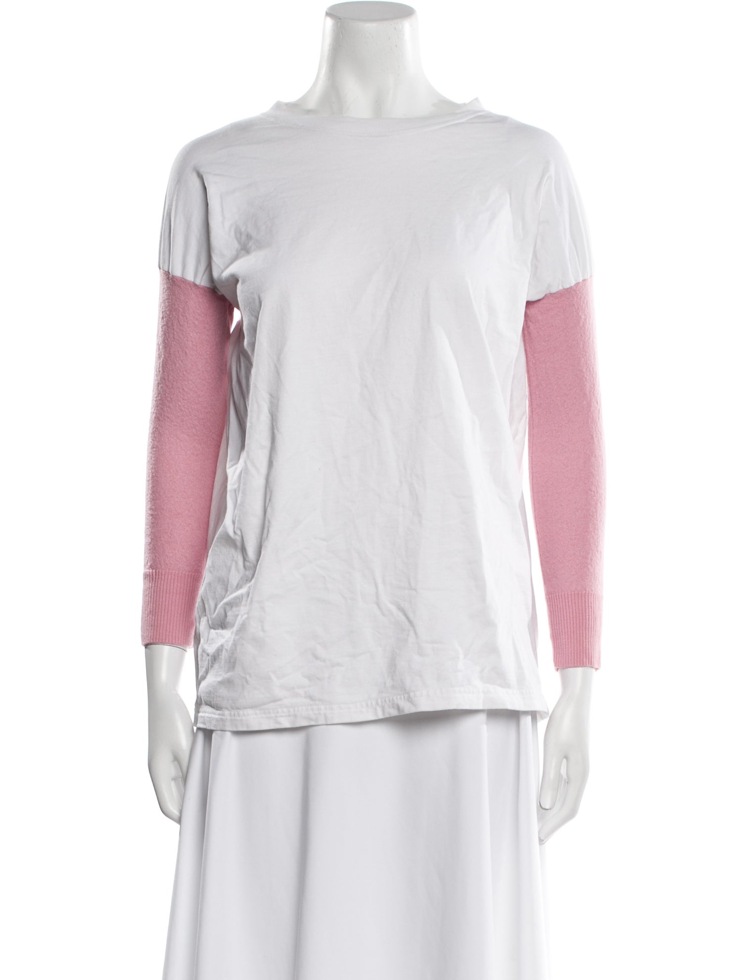 MM6 Maison Margiela Wool Colorblock Pattern Top