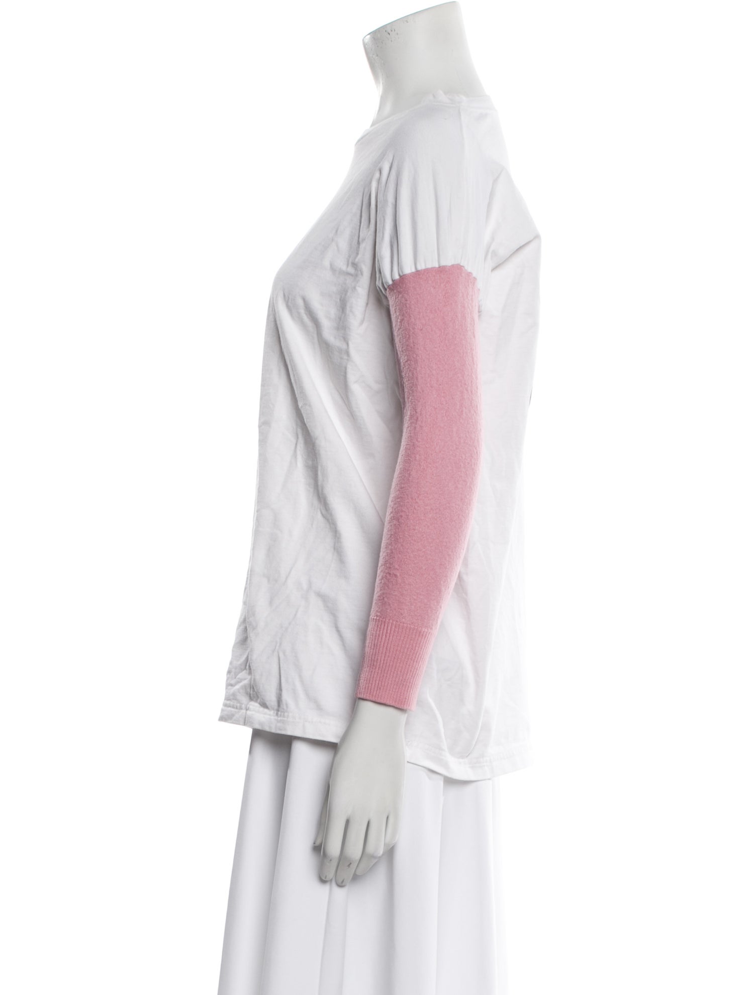 MM6 Maison Margiela Wool Colorblock Pattern Top