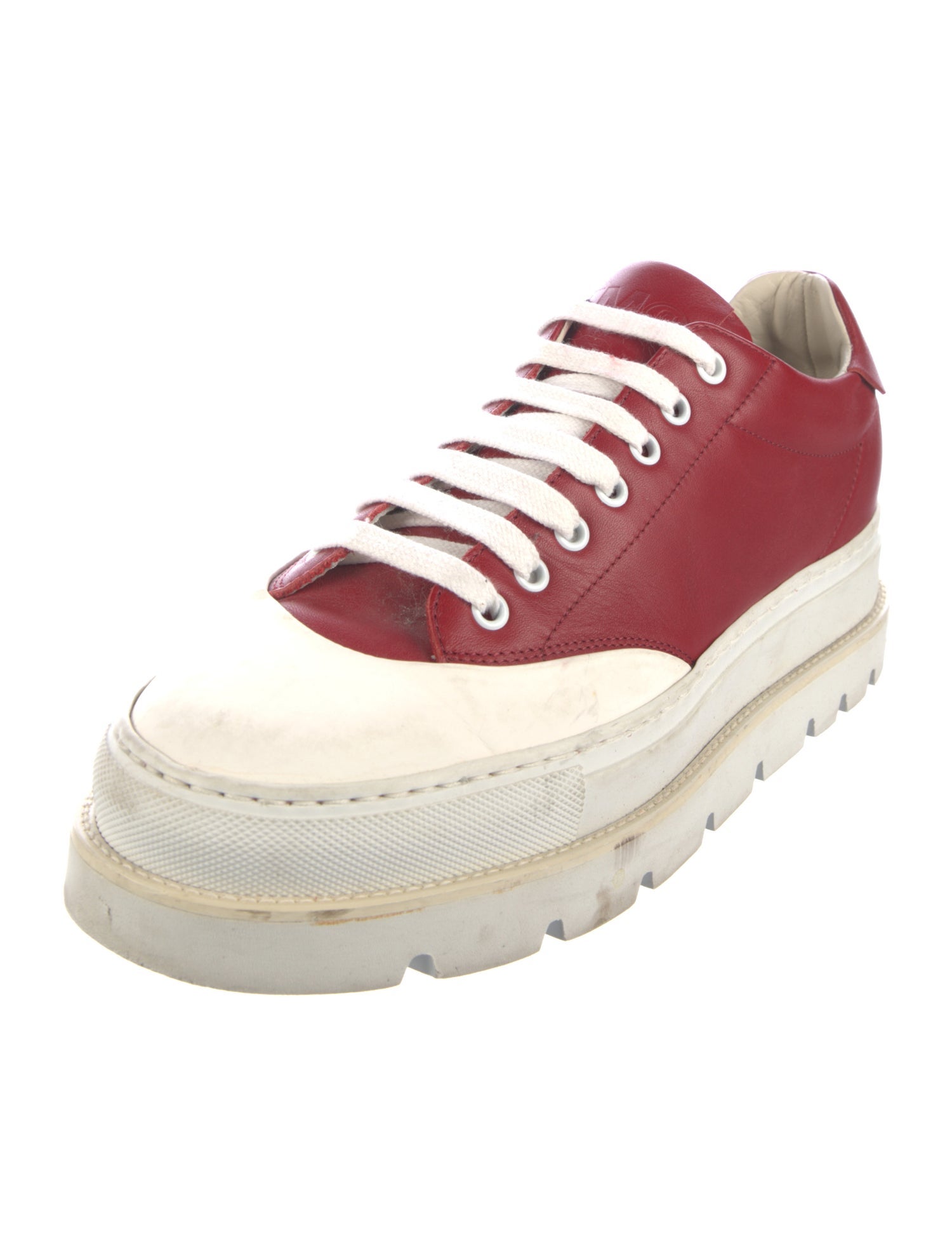 MM6 Maison Margiela Leather Sneakers