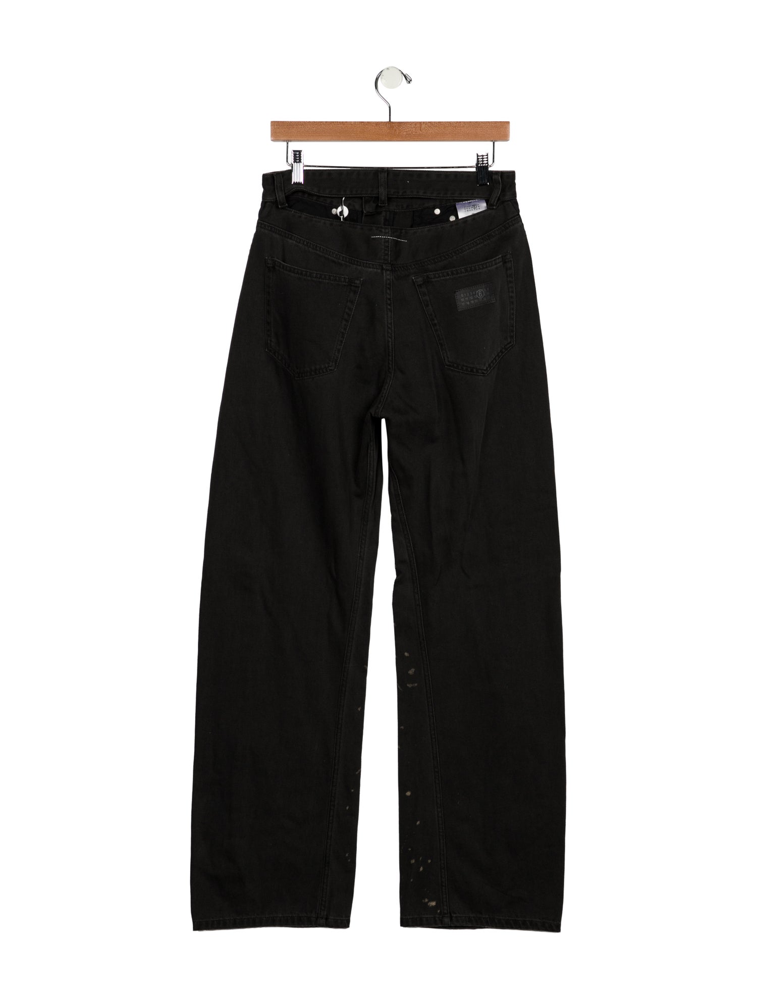 MM6 Maison Margiela High-Rise Wide Leg Jeans w/ Tags