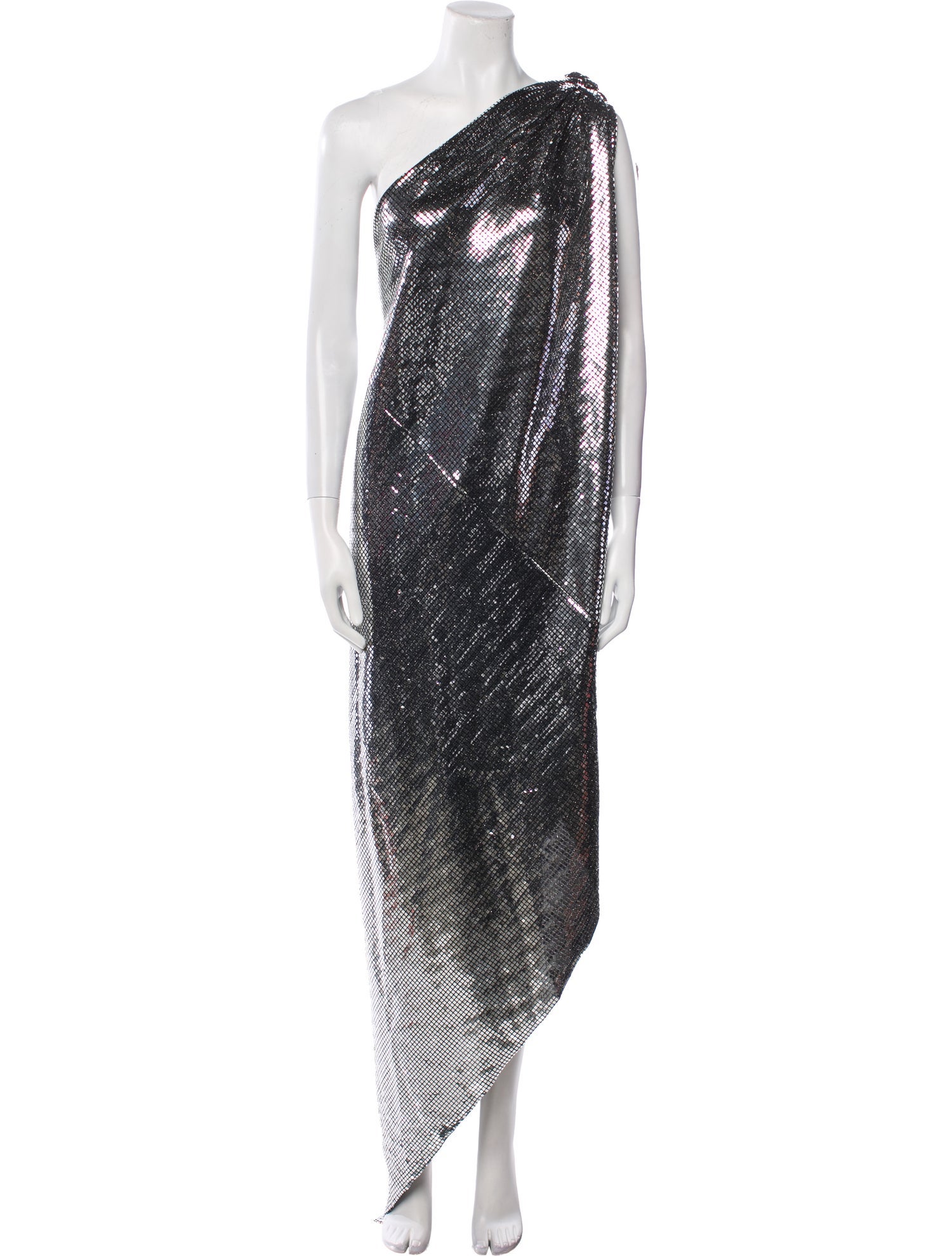 MM6 Maison Margiela One-Shoulder Long Dress