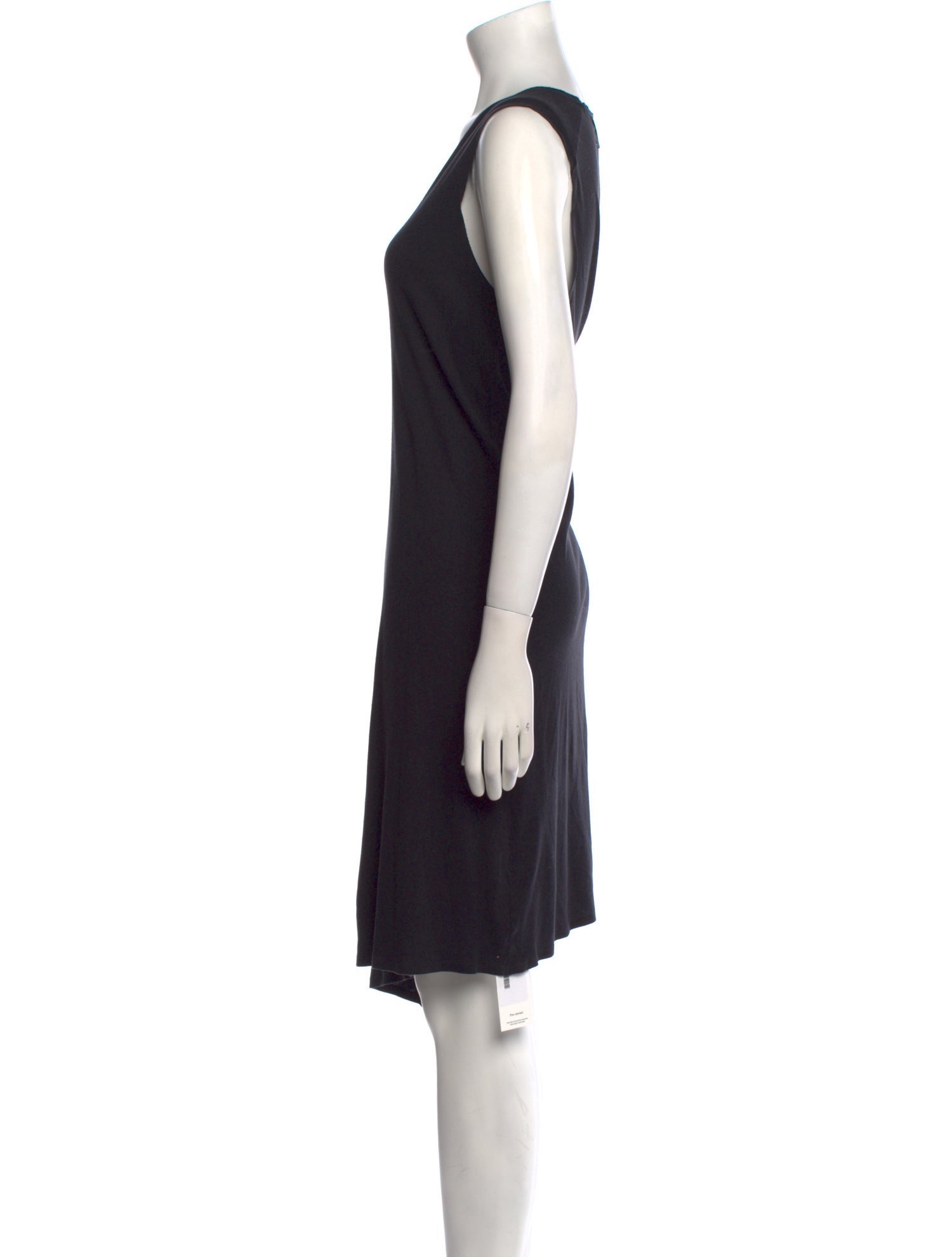 MM6 Maison Margiela V-Neck Midi Length Dress