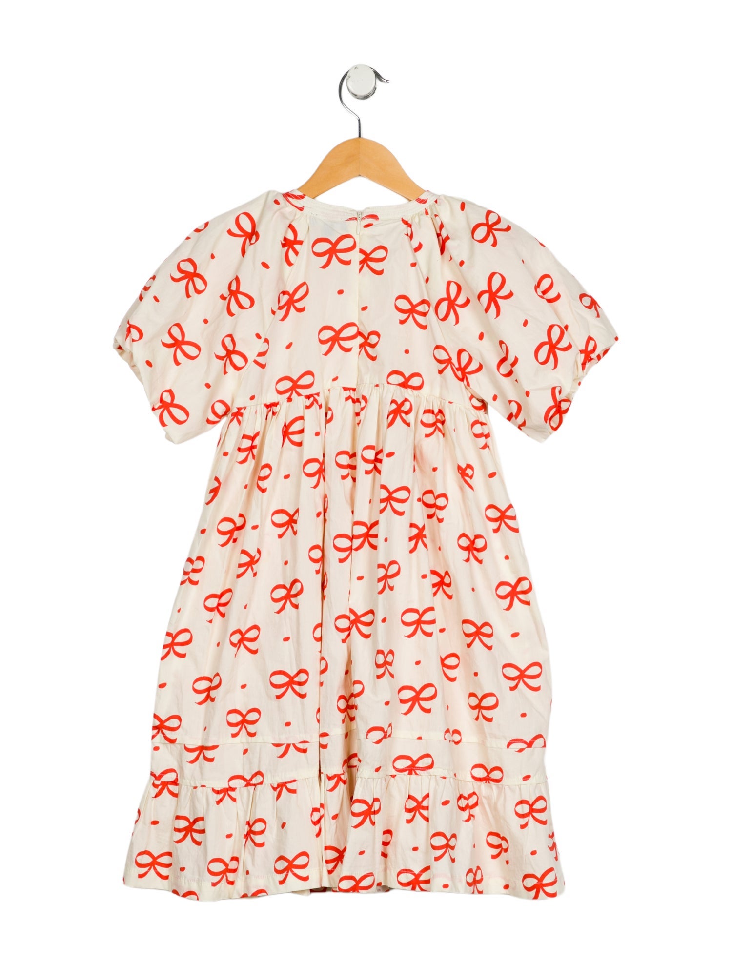 Maison Me Girls' Print Short Sleeve Dress