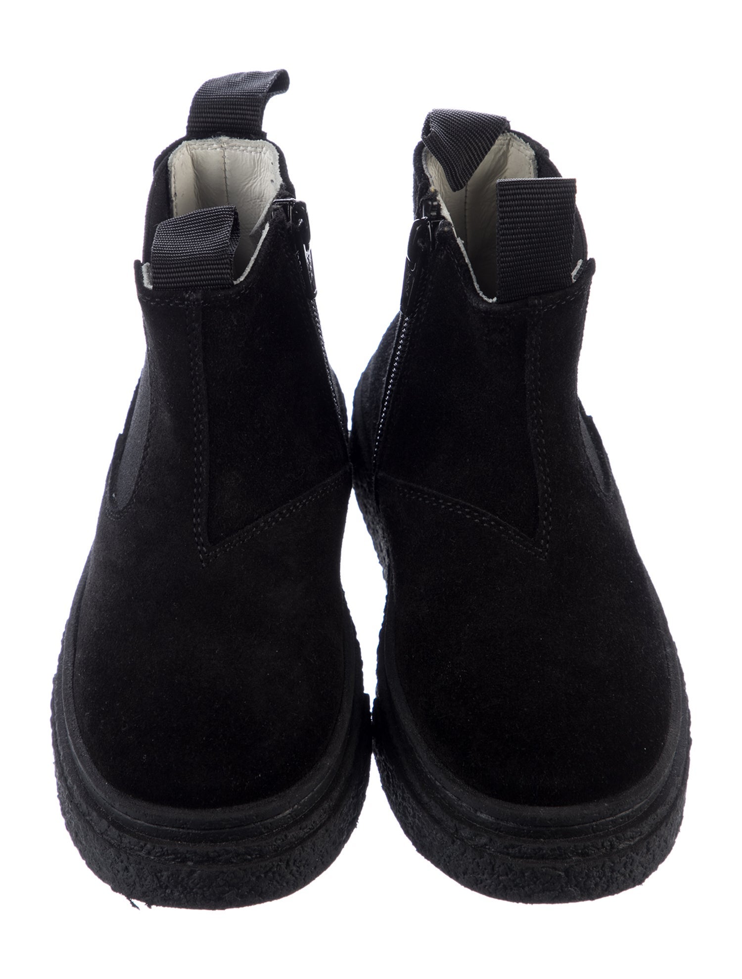 MM6 Maison Margiela Toddler Girls Suede Ankle Boots