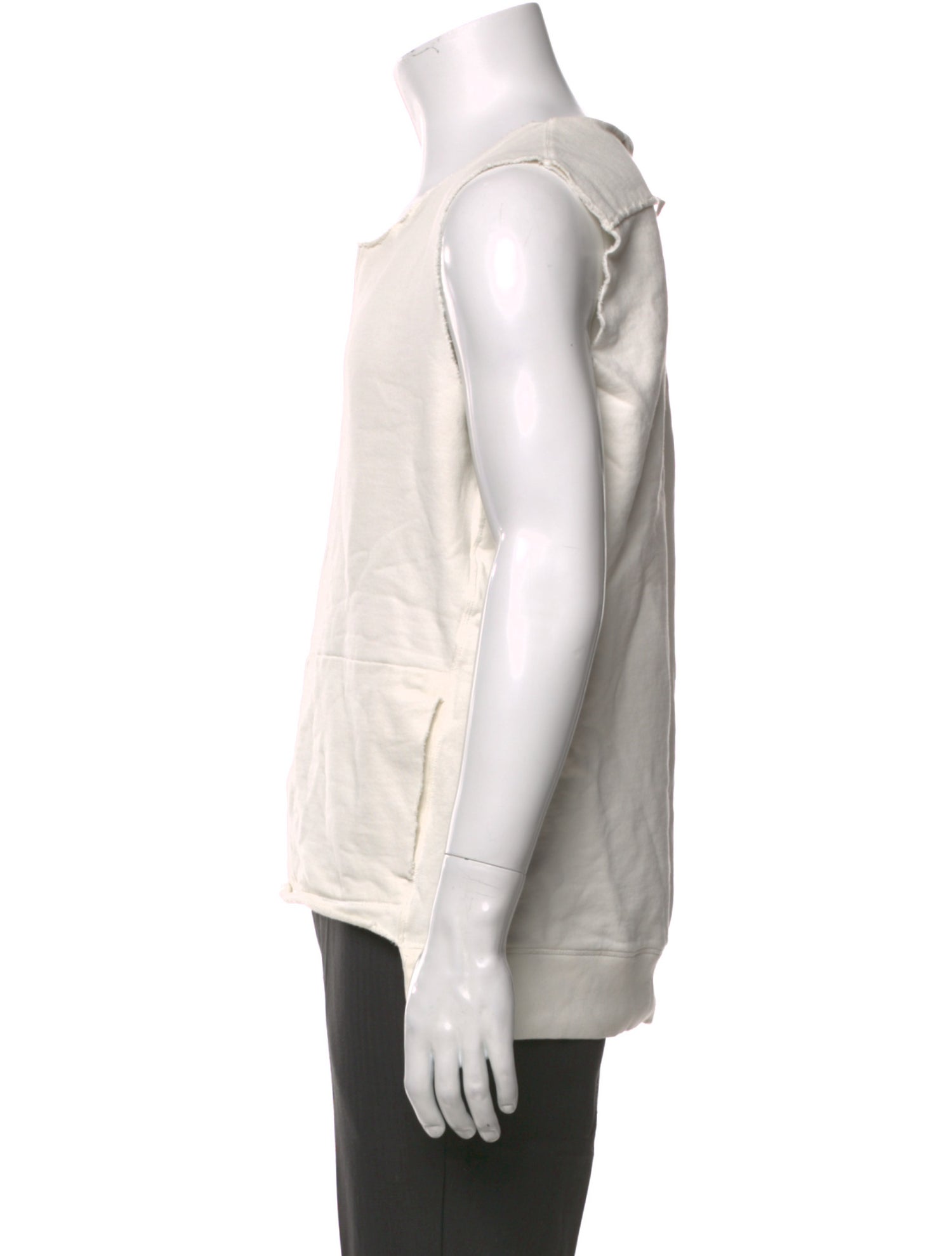 MM6 Maison Margiela Crew Neck Sleeveless T-Shirt