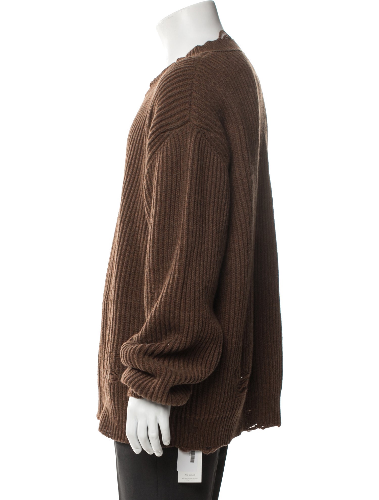 MM6 Maison Margiela Wool V-Neck Pullover